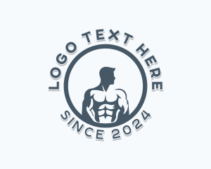 Man Fitness CrossFit Gym  Logo