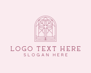 Cross - Religious Church Parish logo design