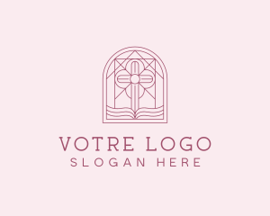 Religious Church Parish logo design