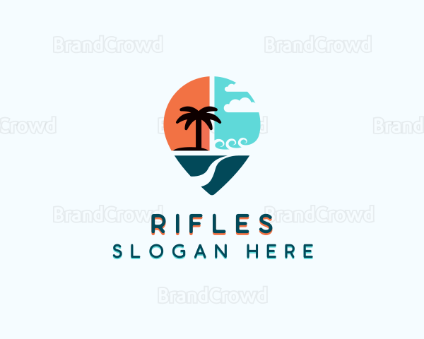 Tourist Travel Destination Logo