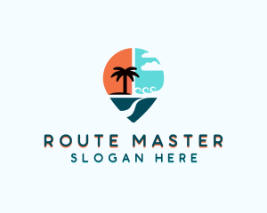 Tourist Travel Destination logo design