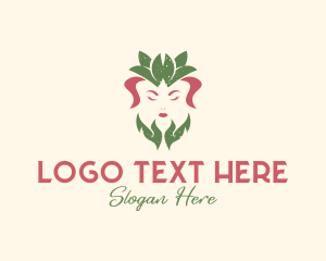 Leaves - Cosmetics Natural Beauty logo design