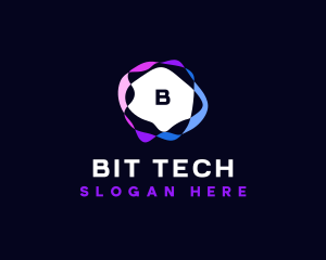 Digital Tech Wave logo design