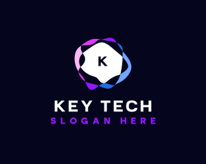 Digital Tech Wave logo design