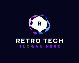 Digital Tech Wave logo design