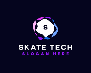 Digital Tech Wave logo design