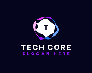 Digital Tech Wave logo design