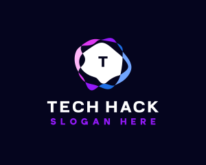 Digital Tech Wave logo design