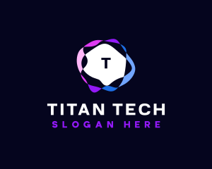 Digital Tech Wave logo design