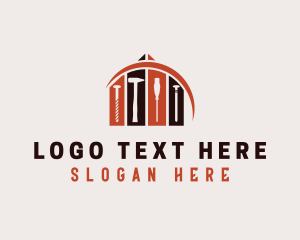Level Tool - Contractor Home Builder logo design