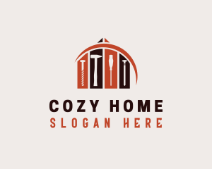 Contractor Home Builder logo design