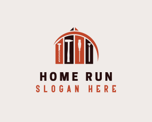 Contractor Home Builder logo design