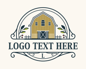 Ranch - Farmer Farm Ranch logo design