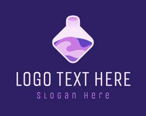 Liquid - Purple Chemical Potion logo design