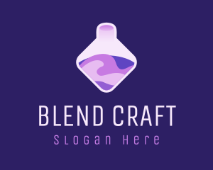 Mixture - Purple Chemical Potion logo design