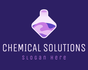 Chemical - Purple Chemical Potion logo design