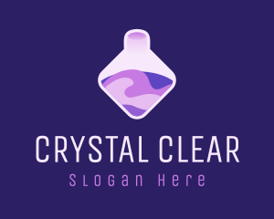 Glassware - Purple Chemical Potion logo design