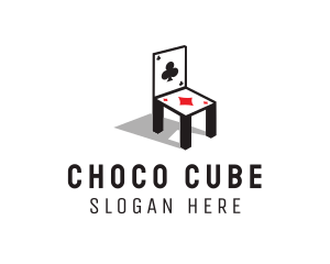 Card - Playing Card Chair logo design