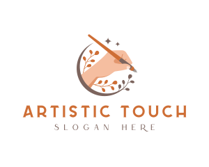 Hand Calligraphy Pen logo design