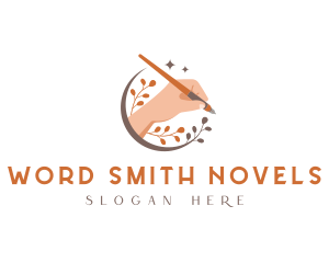 Novelist - Hand Calligraphy Pen logo design