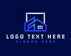 Roofing - Property House Roofing logo design