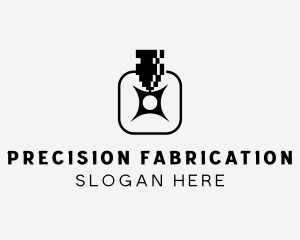 Fabrication - Laser Fabrication Machinery logo design