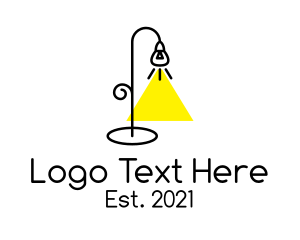 Plaza - Simple Retro Street Light logo design