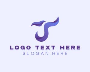 Application - Business Innovation Letter T logo design
