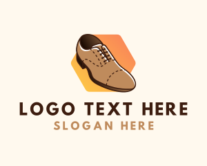 Mens Fashion - Formal Leather Shoe logo design