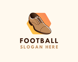 Footwear - Formal Leather Shoe logo design
