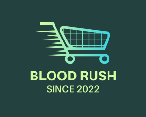 Fast Ecommerce Cart logo design