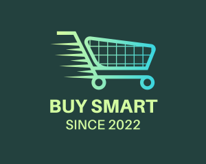 Fast Ecommerce Cart logo design