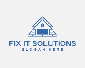 Repair - Roofing Repair logo design