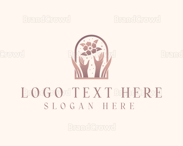 Floral Massage Spa Logo