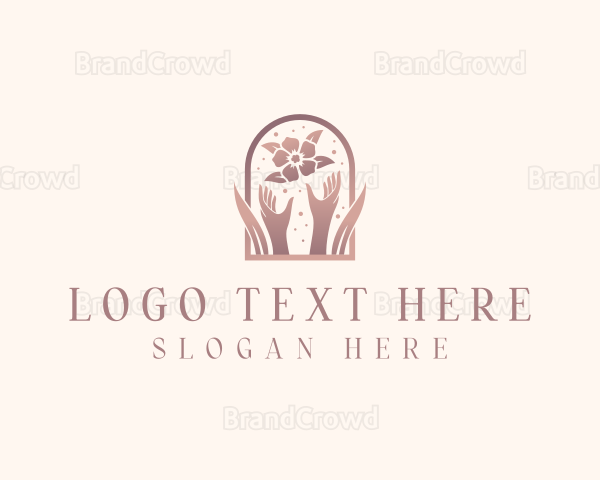 Floral Massage Spa Logo