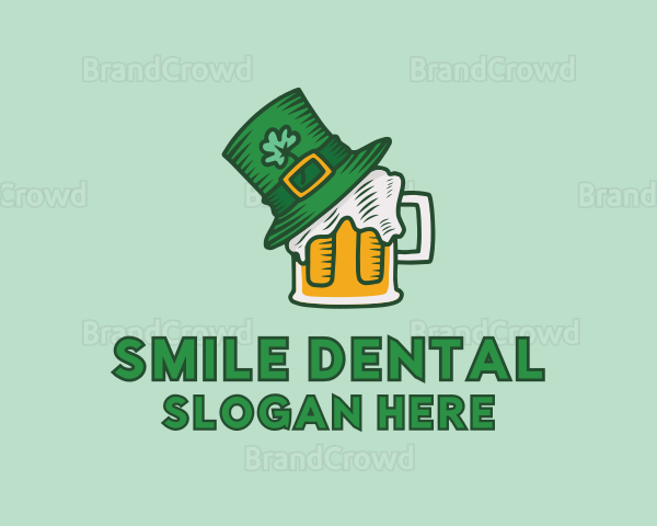 St. Patrick's Beer Pub Logo