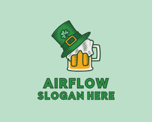 St. Patrick's Beer Pub logo design