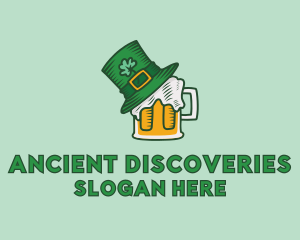 St. Patrick's Beer Pub logo design