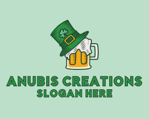 St. Patrick's Beer Pub logo design