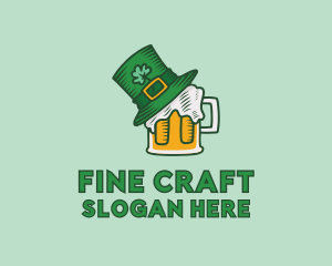 St. Patrick's Beer Pub logo design