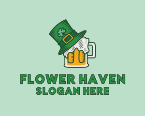 St. Patrick's Beer Pub logo design