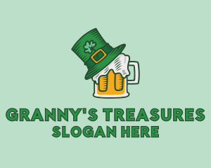 St. Patrick's Beer Pub logo design