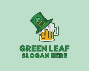 St. Patrick's Beer Pub logo design