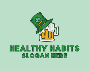 St. Patrick's Beer Pub logo design