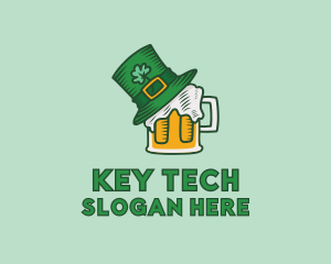 St. Patrick's Beer Pub logo design