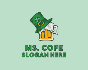 St. Patrick's Beer Pub logo design