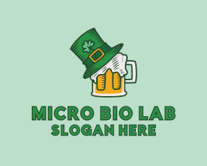 St. Patrick's Beer Pub logo design