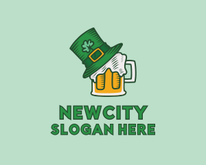 St. Patrick's Beer Pub logo design