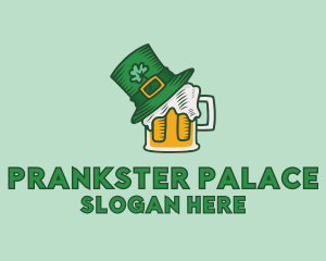 St. Patrick's Beer Pub logo design