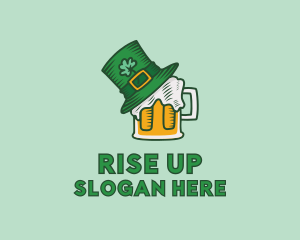 St. Patrick's Beer Pub logo design